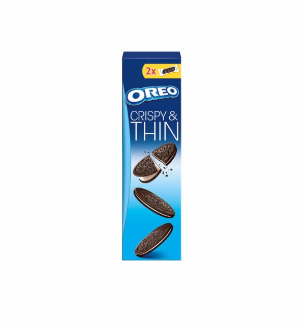 עוגיות אוראו טינס thin שוקולד קרם טינס 96 גרם